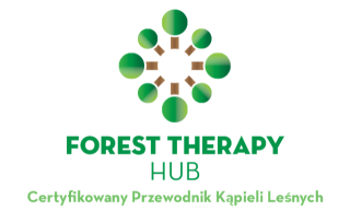 Logo Certyfikowany Przewodnik Kąpieli Leśnych Shinrin Yoku Forest Therpapy Hub
