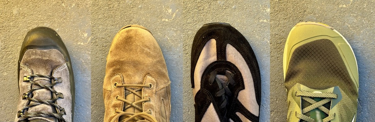 Zdjęcia butów o różnym profilu (c) Łukasz Derkacz